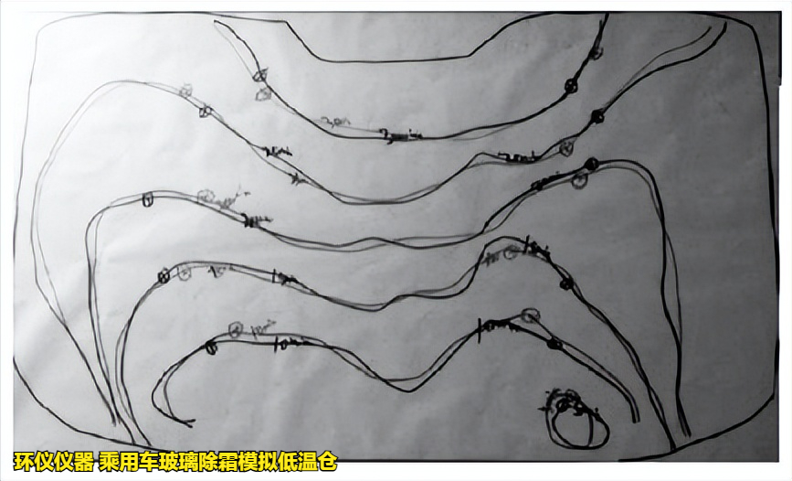 乘用車玻璃除霜模擬低溫倉(cāng)的除霜性能試驗(yàn)分析(圖5) 乘用車玻璃除霜模擬低溫倉(cāng)的除霜性能試驗(yàn)分析(圖5)